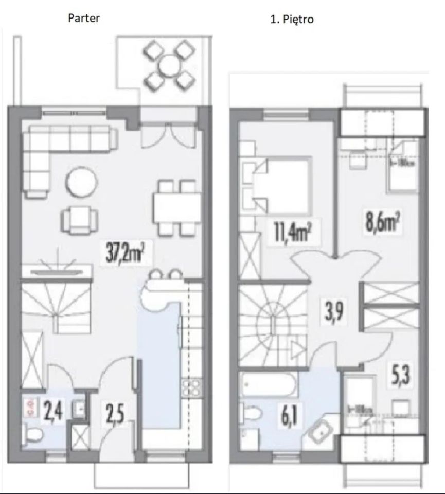 dom szeregowy, 3 pokoje Zgorzelec, Łagodna. Zdjęcie 3