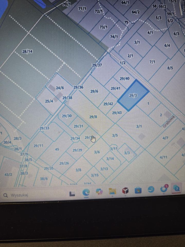 Działka budowlana Lublin Sławin, ul. Grabowa. Zdjęcie 1