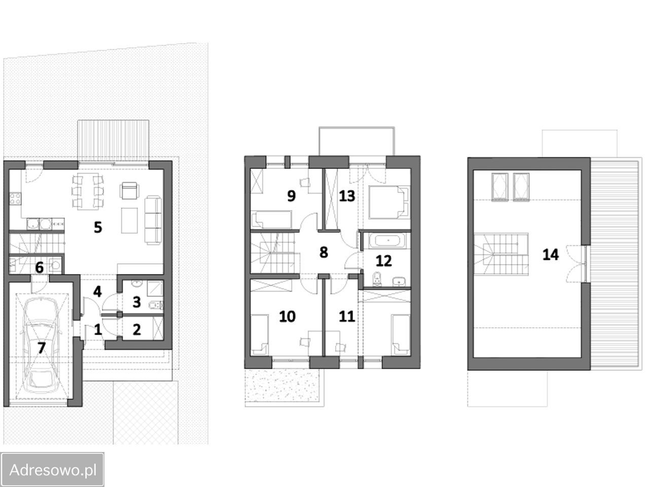 bliźniak, 6 pokoi Kraków Swoszowice, ul. Tadeusza Ważewskiego. Zdjęcie 5