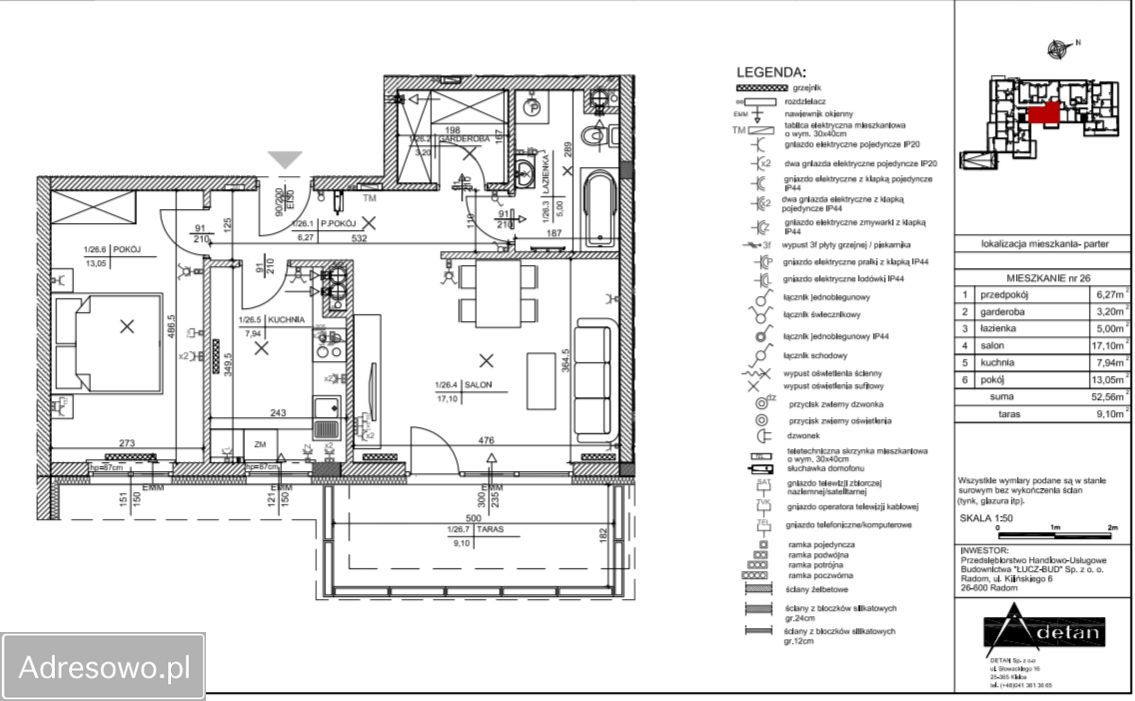 Mieszkanie 3-pokojowe Kielce KSM, ul. Leszczyńska. Zdjęcie 18