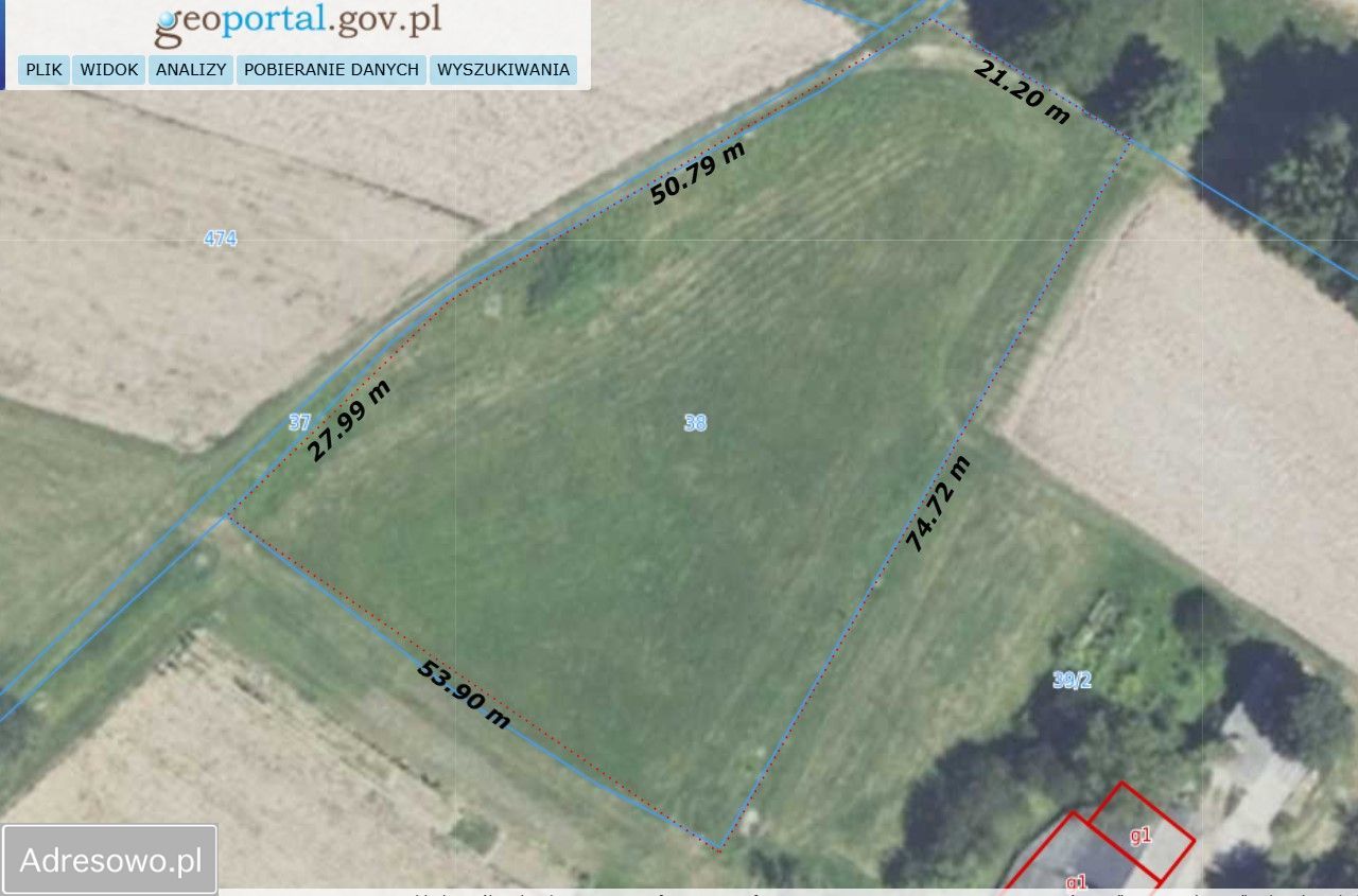 Działka budowlana Lipnik. Zdjęcie 15