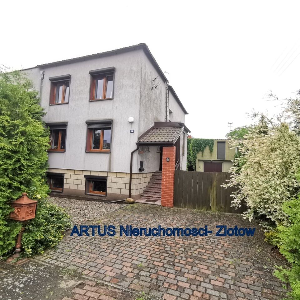 bliźniak, 4 pokoje Złotów, ul. Michała Hubego. Zdjęcie 1