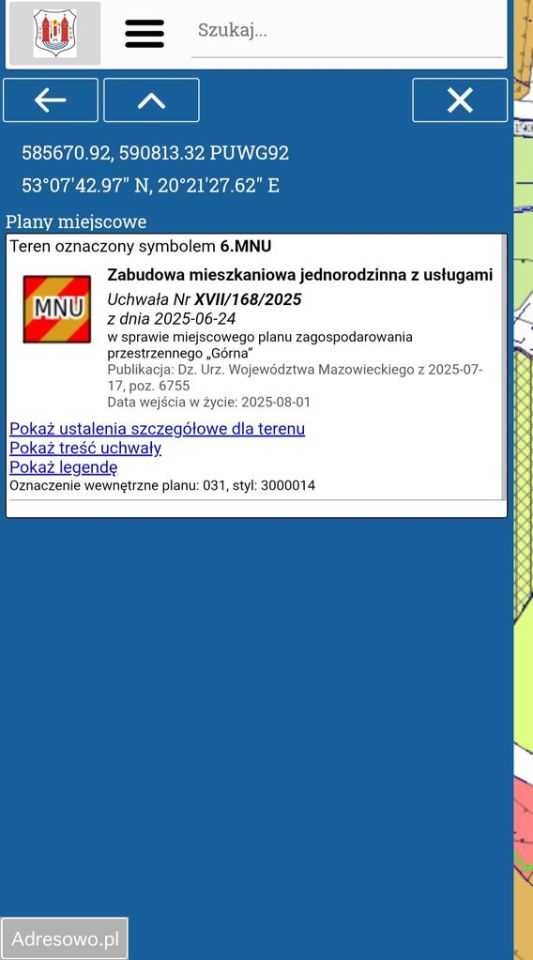 Działka inwestycyjna Mława, ul. Cmentarna. Zdjęcie 7
