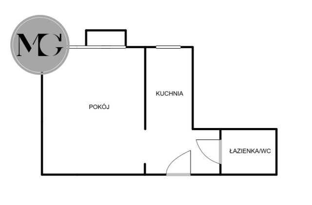 Mieszkanie 1-pokojowe Włocławek Południe , ul. Kaliska. Zdjęcie 8