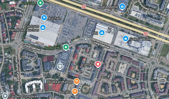 Mieszkanie 3-pokojowe Płock Podolszyce, ul. Czwartaków