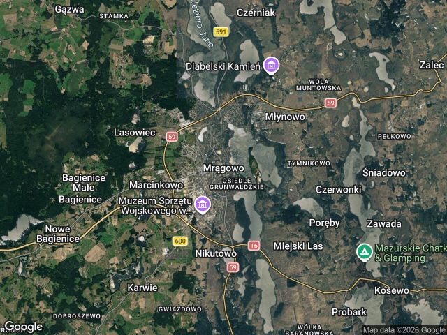 Działka inwestycyjna Mrągowo. Zdjęcie 1
