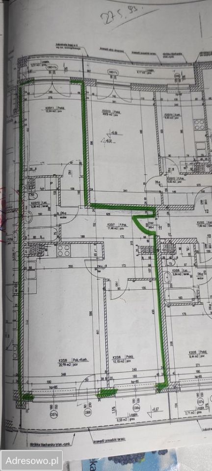 Mieszkanie 3-pokojowe Szczecin Śródmieście, ul. Janusza Kusocińskiego. Zdjęcie 12