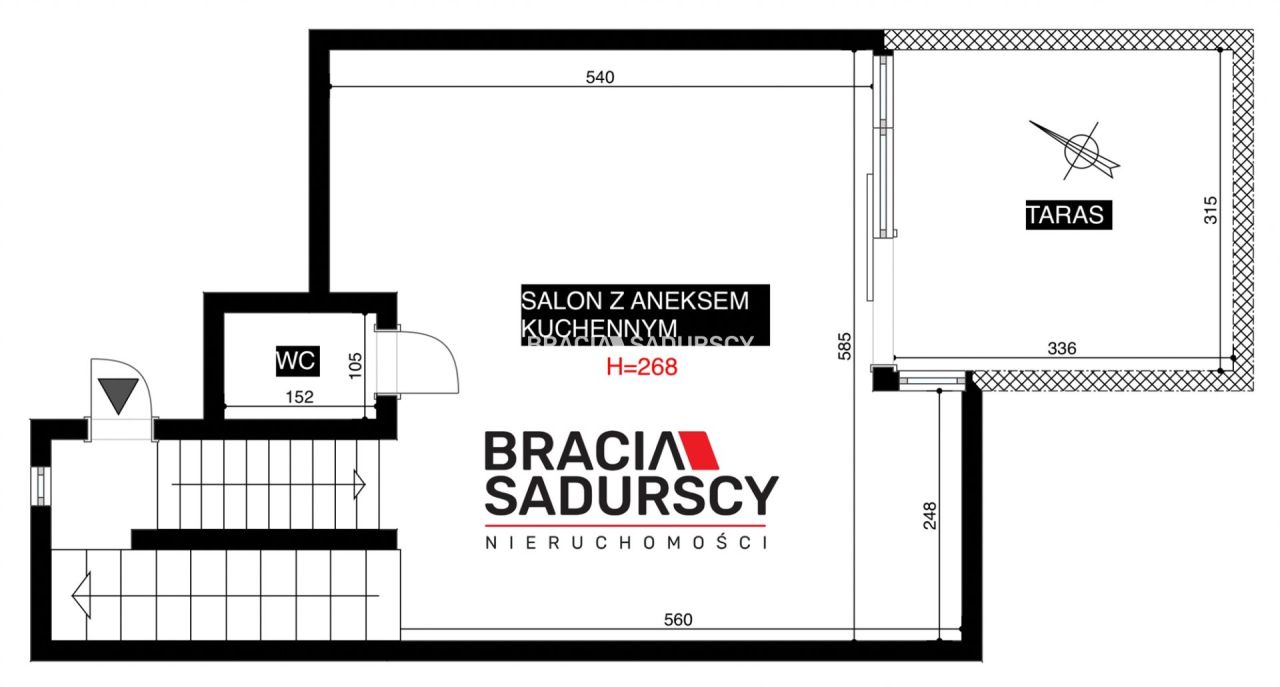 Mieszkanie 4-pokojowe Wieliczka, ul. Sadowa. Zdjęcie 4