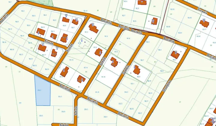 Działka budowlana Słupno, ul. Bociania