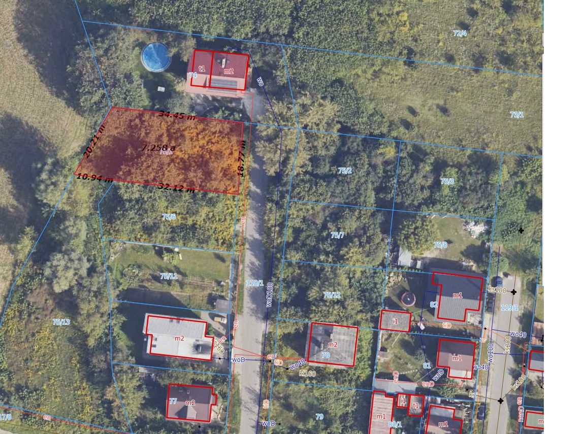 Działka budowlana Radom Koniówka, ul. Rybna. Zdjęcie 1