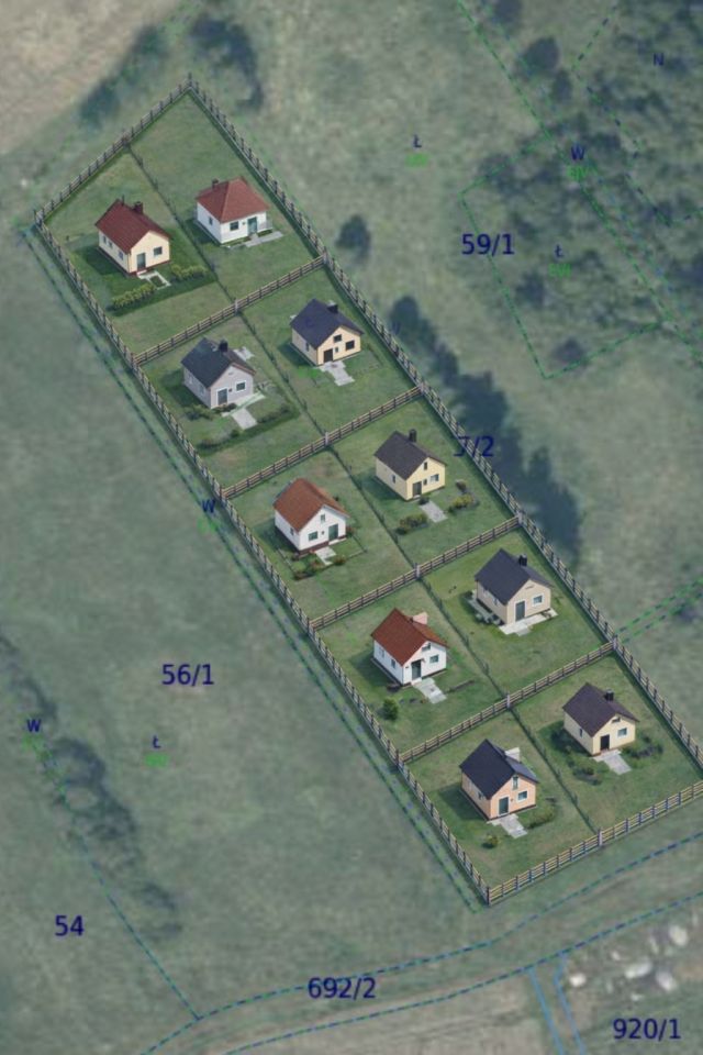 Działka rolno-budowlana Koszalin Kretomino, ul. Wiosenna