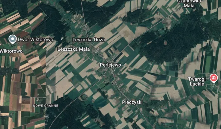 Działka leśna Perlejewo