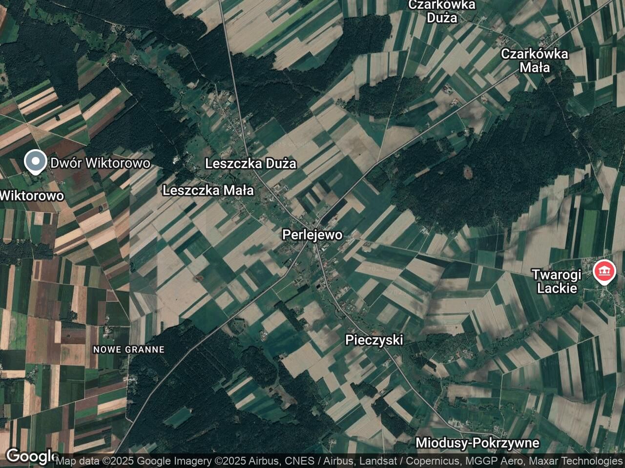 Działka leśna Perlejewo