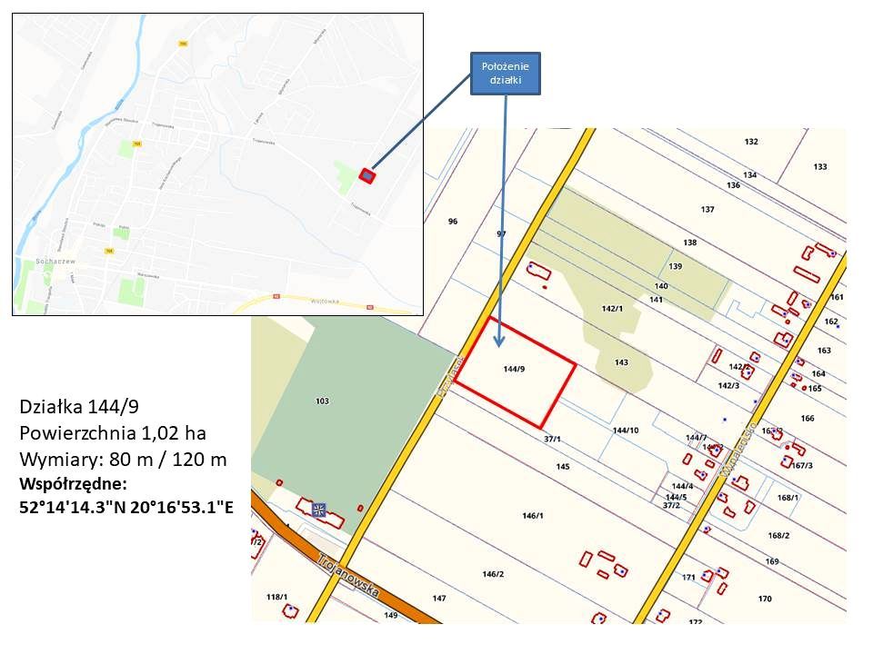 Działka siedliskowa Sochaczew Wypalenisko, ul. Przylasek. Zdjęcie 2