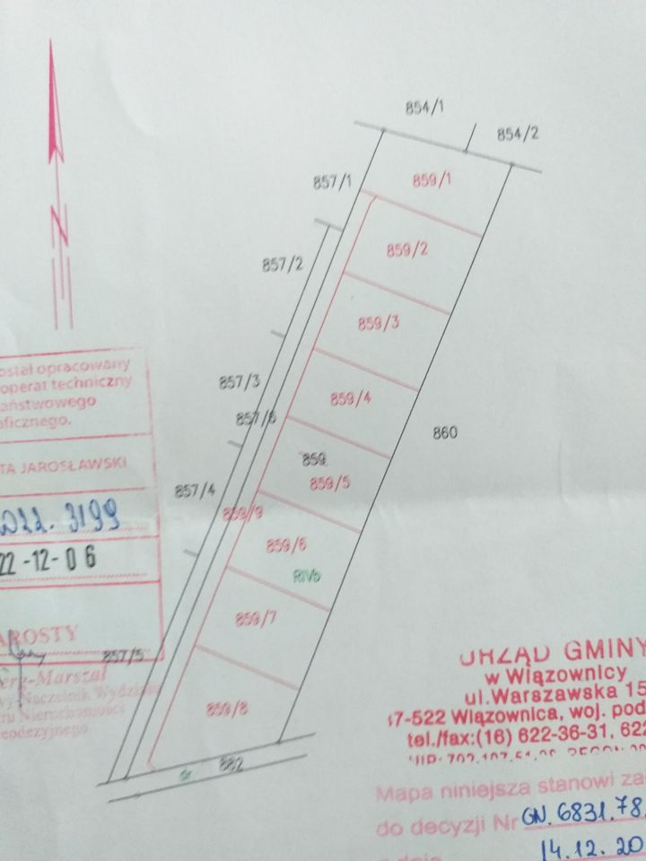 Działka budowlana Wiązownica, ul. Orzechowa. Zdjęcie 2