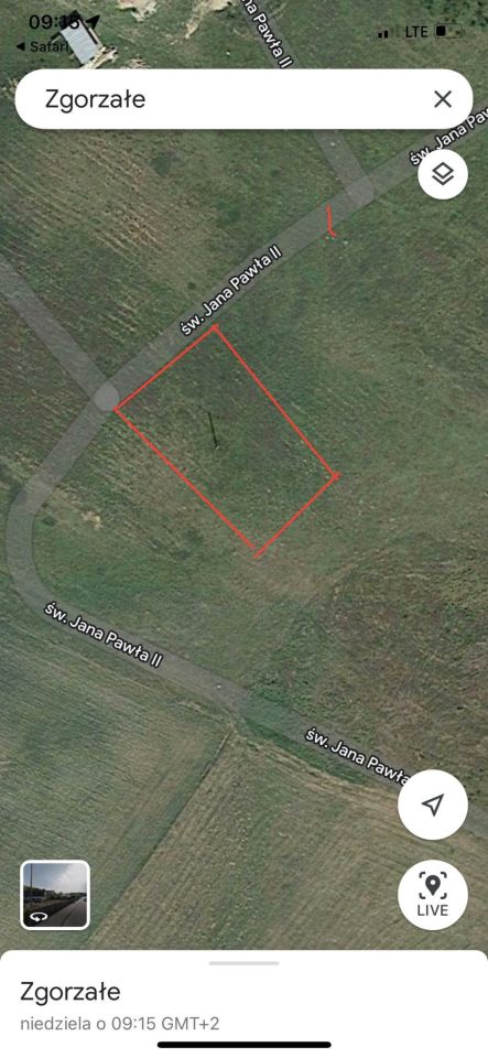 Działka budowlana Zgorzałe. Zdjęcie 3