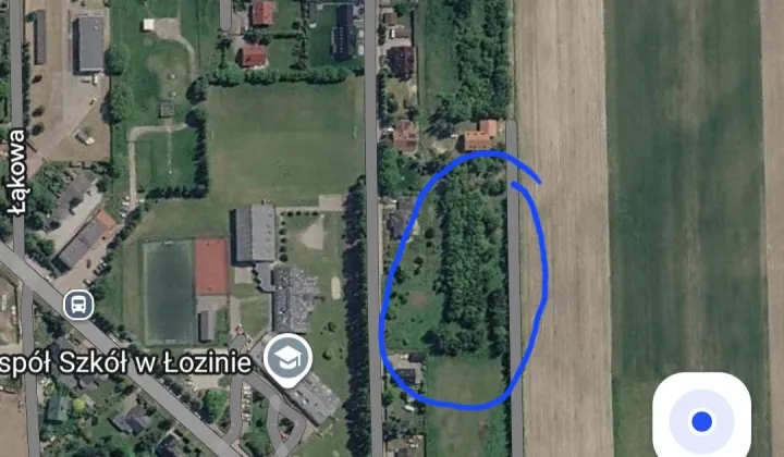Działka budowlana Łozina, ul. Świerkowa