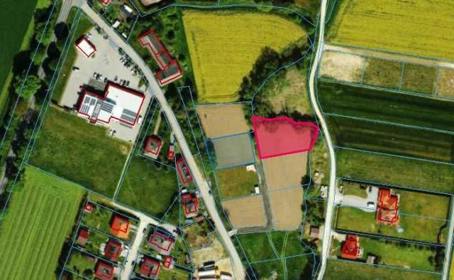 Działka budowlana Łęki, ul. Akacjowa. Zdjęcie 1