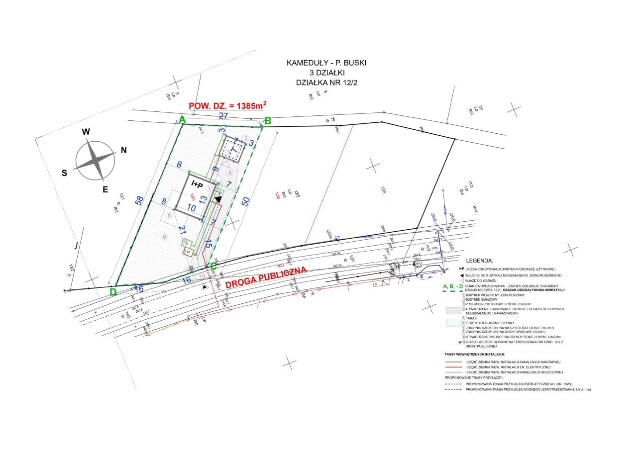 Działka rolno-budowlana Kameduły. Zdjęcie 6