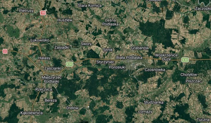 Działka rod Styrzyniec