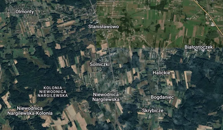 Działka rolna Solniczki, ul. Białostocka