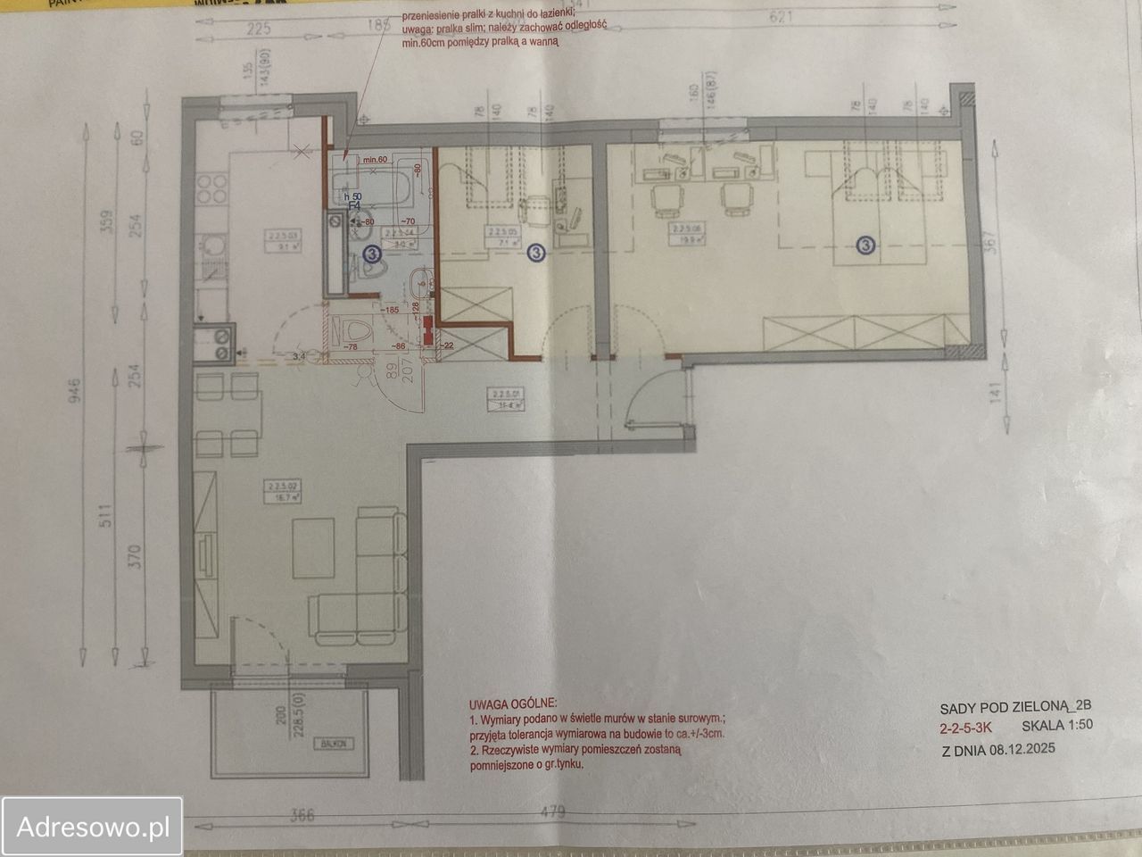 Mieszkanie 3-pokojowe Wrocław Krzyki, ul. Blizanowicka. Zdjęcie 6
