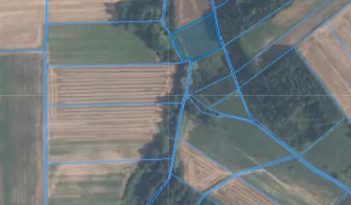 Działka rolna Kościejów, droga po działce 682