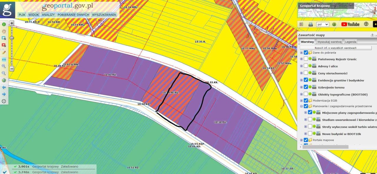 Działka inwestycyjna Niedźwiada. Zdjęcie 2