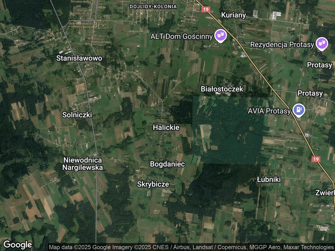 Działka rolno-budowlana Halickie