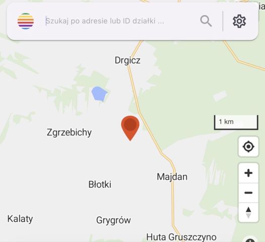 Działka budowlana Zgrzebichy. Zdjęcie 1