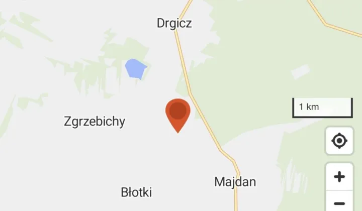 Działka budowlana Zgrzebichy