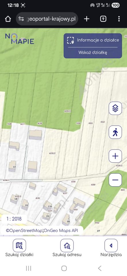 Działka budowlana Lisie Jamy, ul. Lwowska. Zdjęcie 1