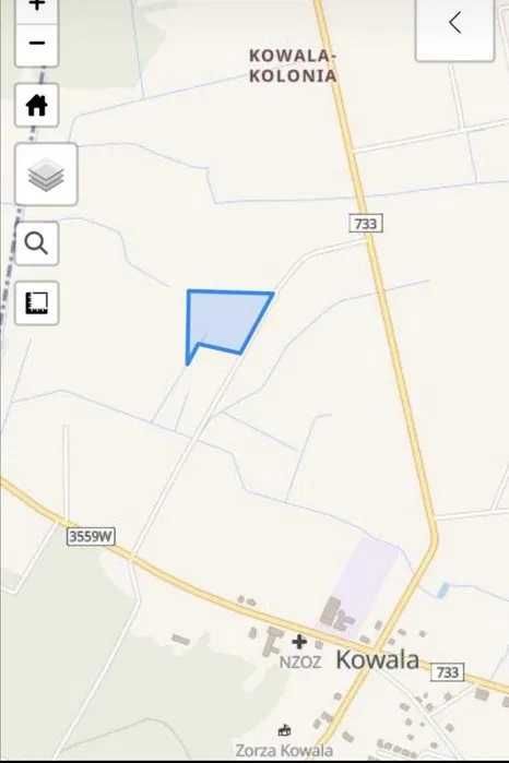 Działka budowlana Kowala-Kolonia. Zdjęcie 2