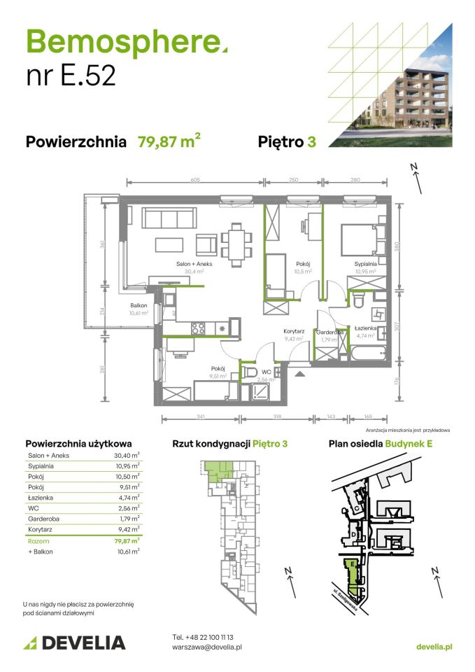 Mieszkanie 4-pokojowe Warszawa Chrzanów, ul. Szeligowska. Zdjęcie 7