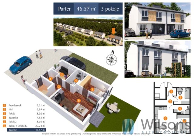 Mieszkanie 3-pokojowe Ciemne, ul. Marszałka Józefa Piłsudskiego. Zdjęcie 2