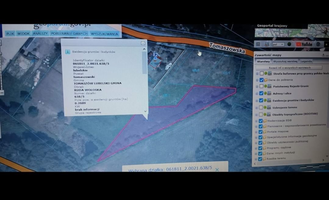 Działka budowlana Ruda Wołoska. Zdjęcie 4