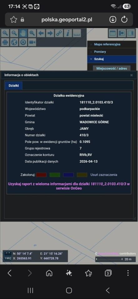 Działka budowlana Jamy. Zdjęcie 2