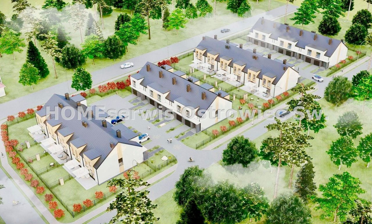 dom szeregowy, 4 pokoje Ostrowiec Świętokrzyski, ul. Krzemienna. Zdjęcie 7