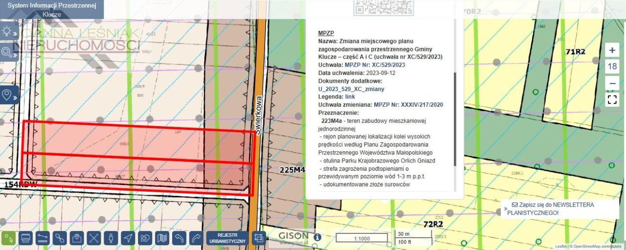 Działka budowlana Chechło. Zdjęcie 7