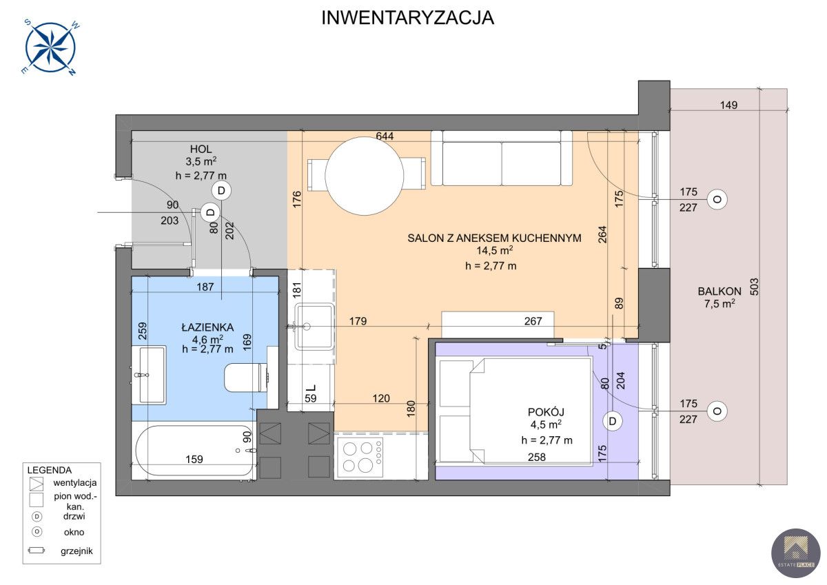 Mieszkanie 2-pokojowe Warszawa Mokotów, ul. Wołoska. Zdjęcie 12