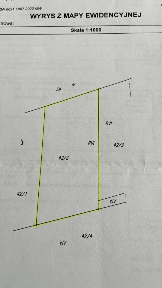 Działka rolna Skrzynica