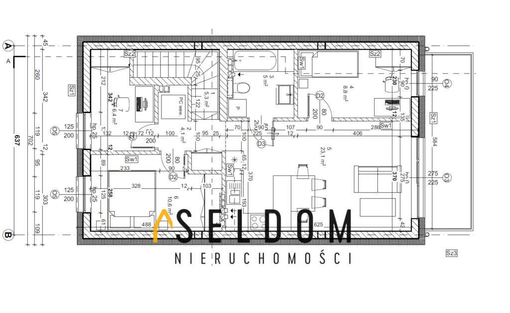 Mieszkanie 4-pokojowe Opole Groszowice, ul. Majowa. Zdjęcie 25
