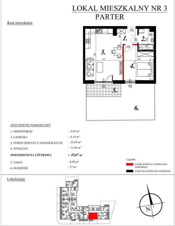 Mieszkanie 2-pokojowe Sochaczew, ul. Kochanowskiego. Zdjęcie 7