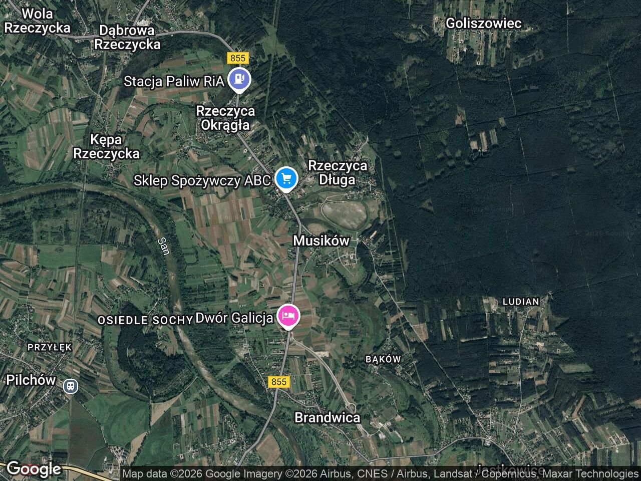 Działka budowlana Musików