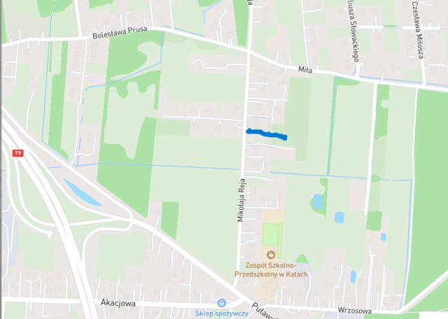 Działka budowlana Kąty, ul. Mikołaja Reja. Zdjęcie 1