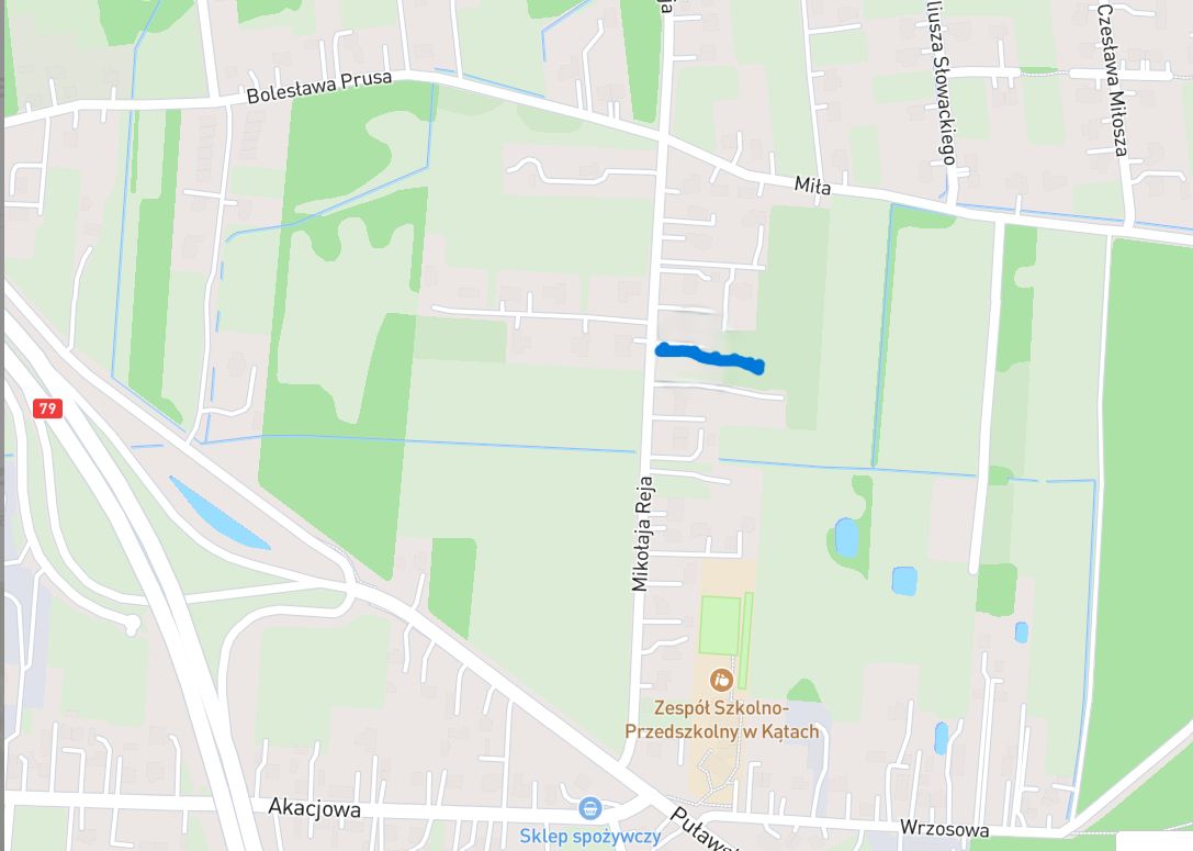 Działka budowlana Kąty, ul. Mikołaja Reja. Zdjęcie 1