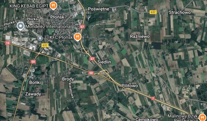 Działka budowlana Siedlin