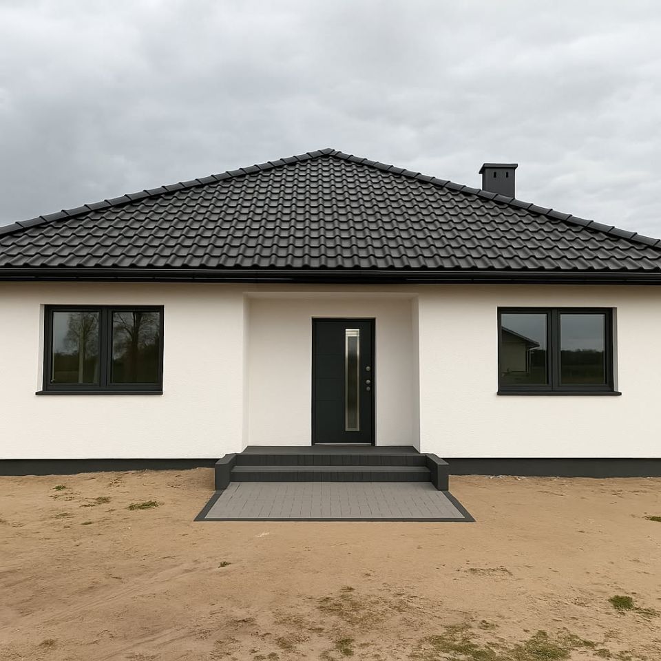 dom wolnostojący, 4 pokoje Zieleń