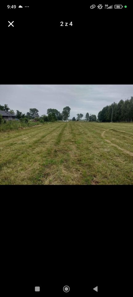 Działka budowlana Głużek. Zdjęcie 3