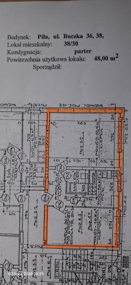 Mieszkanie 2-pokojowe Piła Centrum, ul. Staromiejska. Zdjęcie 11